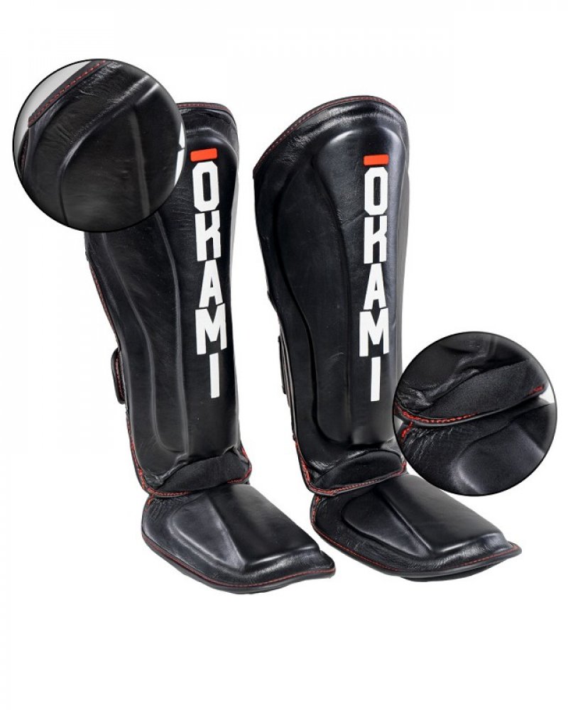 Okami fightgear Schienbeinschoner Competitor - Leder